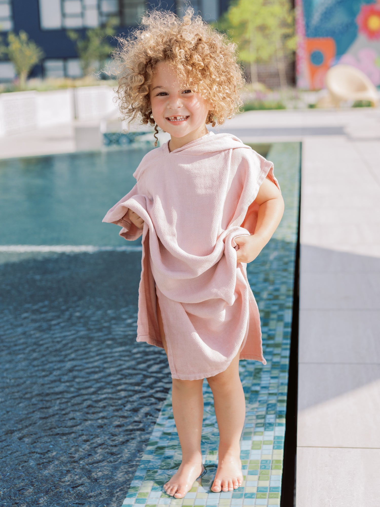 Petit Poncho Turkish Cotton Towel