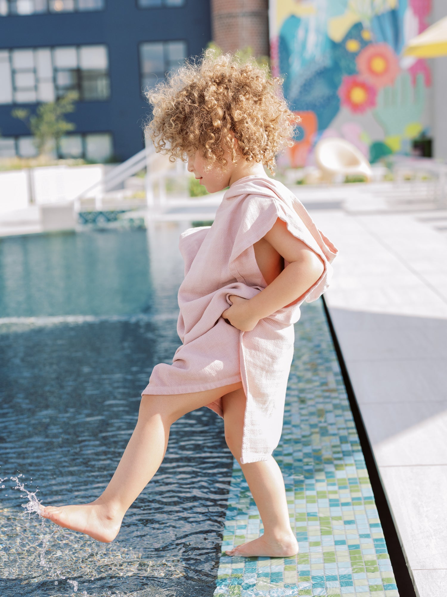 Petit Poncho Turkish Cotton Towel