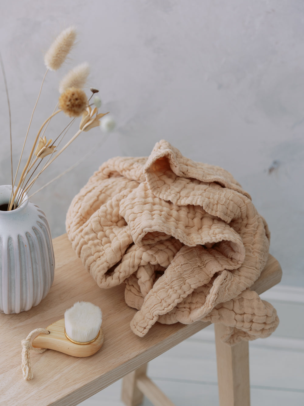 The Amélie Cotton Bath Towel / Baby Blanket
