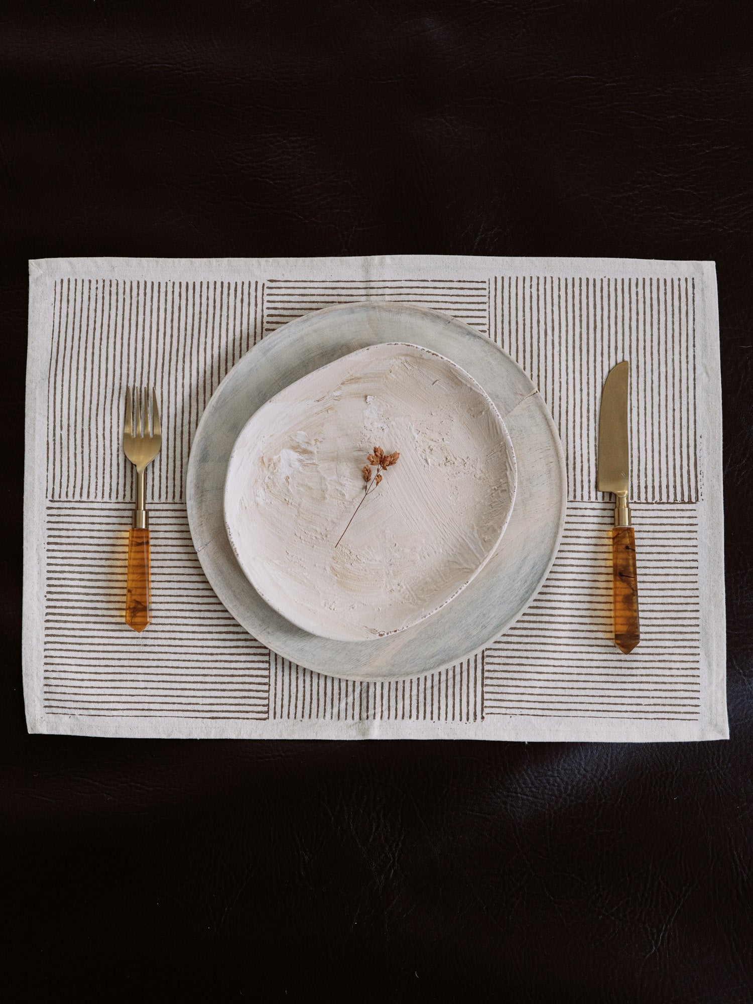 The Laurent Cotton Placemats - Set of 4
